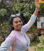 Physics graduate student Devika Gireesan Sudha